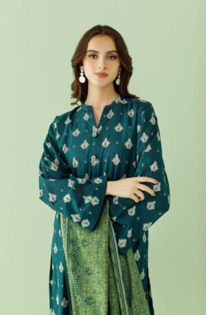2-Pc Lawn Shirt Dubatta